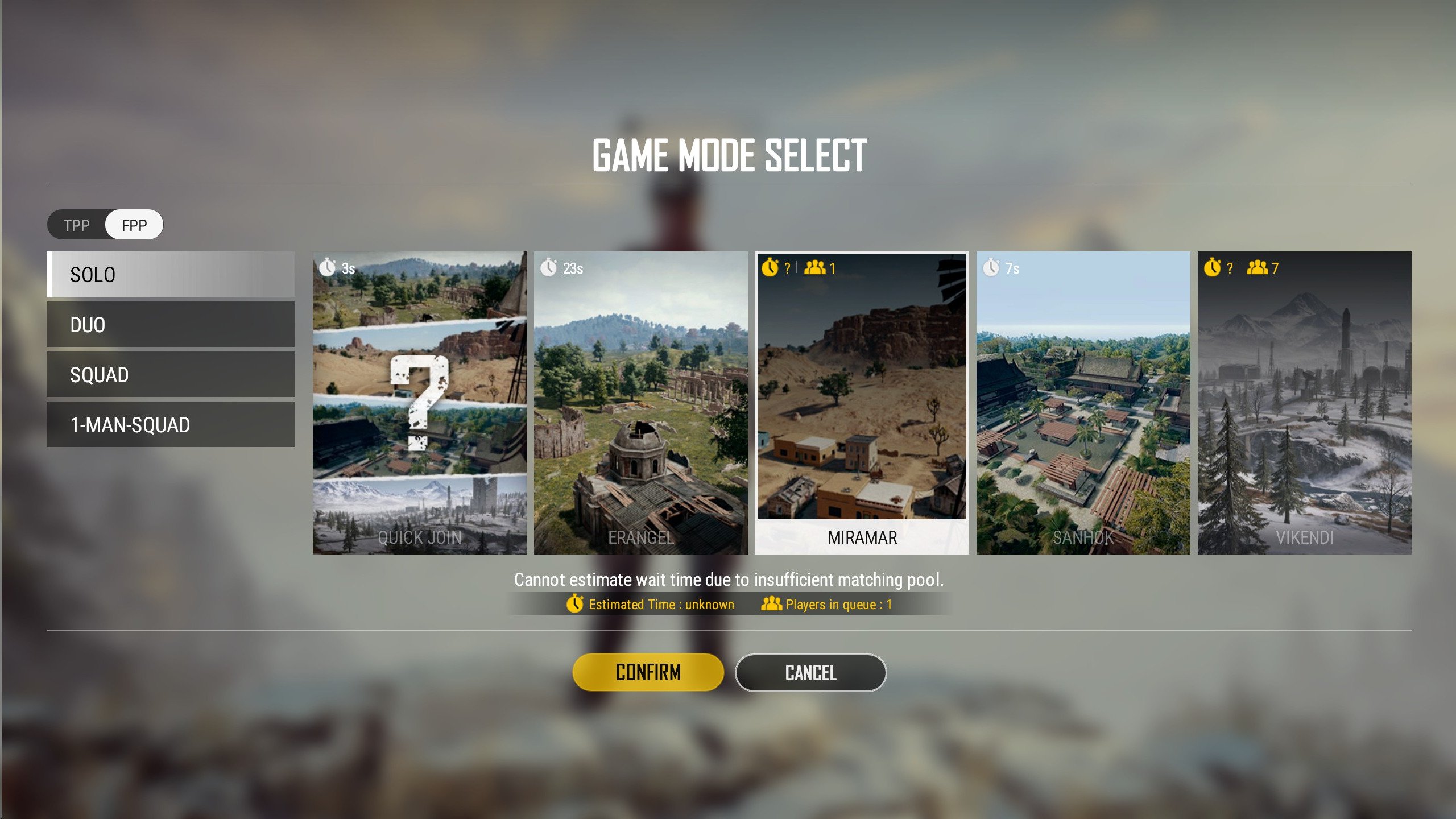 Wackyjacky101 Dear Fellow Pubg Fans It S Official Vikendi Has Now Completely Died In Solo In Both Fpp And Tpp In Eu I Ll Miss Vikendi Because Despite Having Terrible Settings It