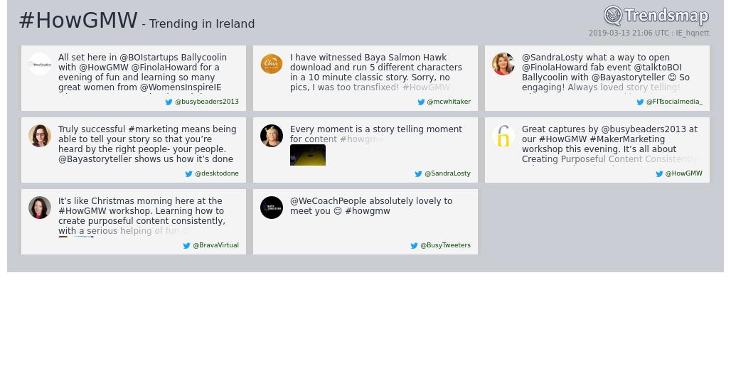 #howgmw is now trending in Ireland

trendsmap.com/r/IE_hqnett