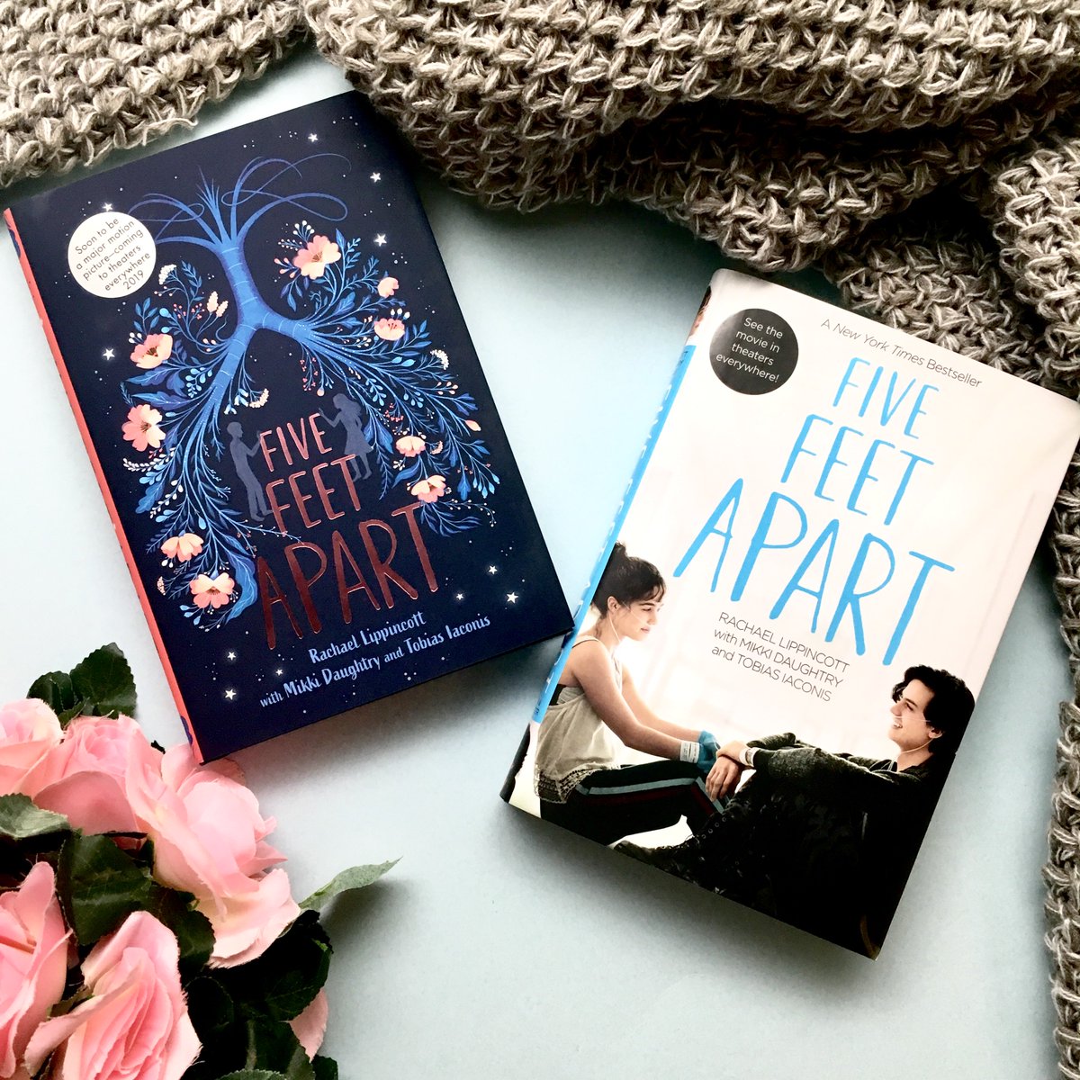 simonteen's tweet photo. #FiveFeetApart is #1 on the @nytimes bestseller list!! Congrats @rchllipp! We can't for @FiveFeetApart to hit theaters this Friday! @justinbaldoni https://t.co/eHueEc3VkG
