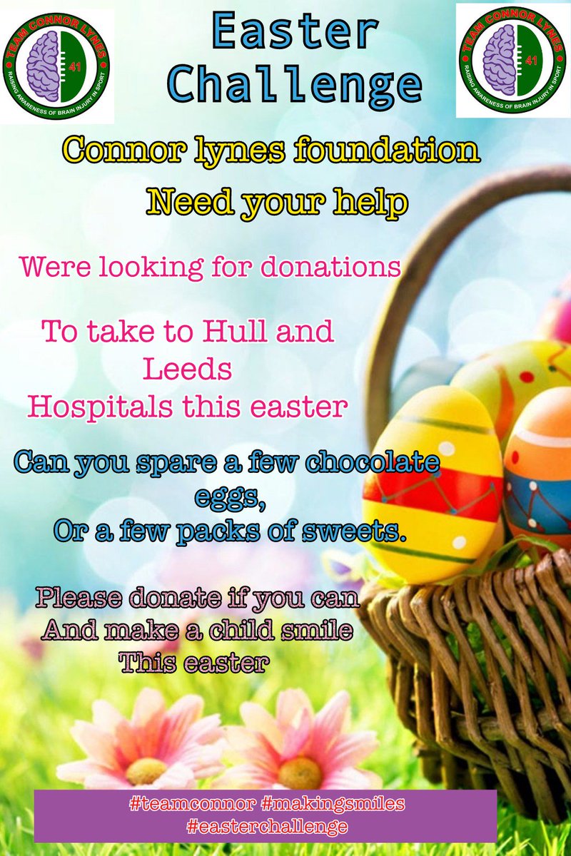 con_lynes's tweet photo. Please rt and donate an egg if u can for a sick child in hospital this easter .... iv messeged big stores but as yet herd nothing back from any as usual.. so I'm looking at the power of Twitter to help make a child smile This easter https://t.co/82AXG4sp3g