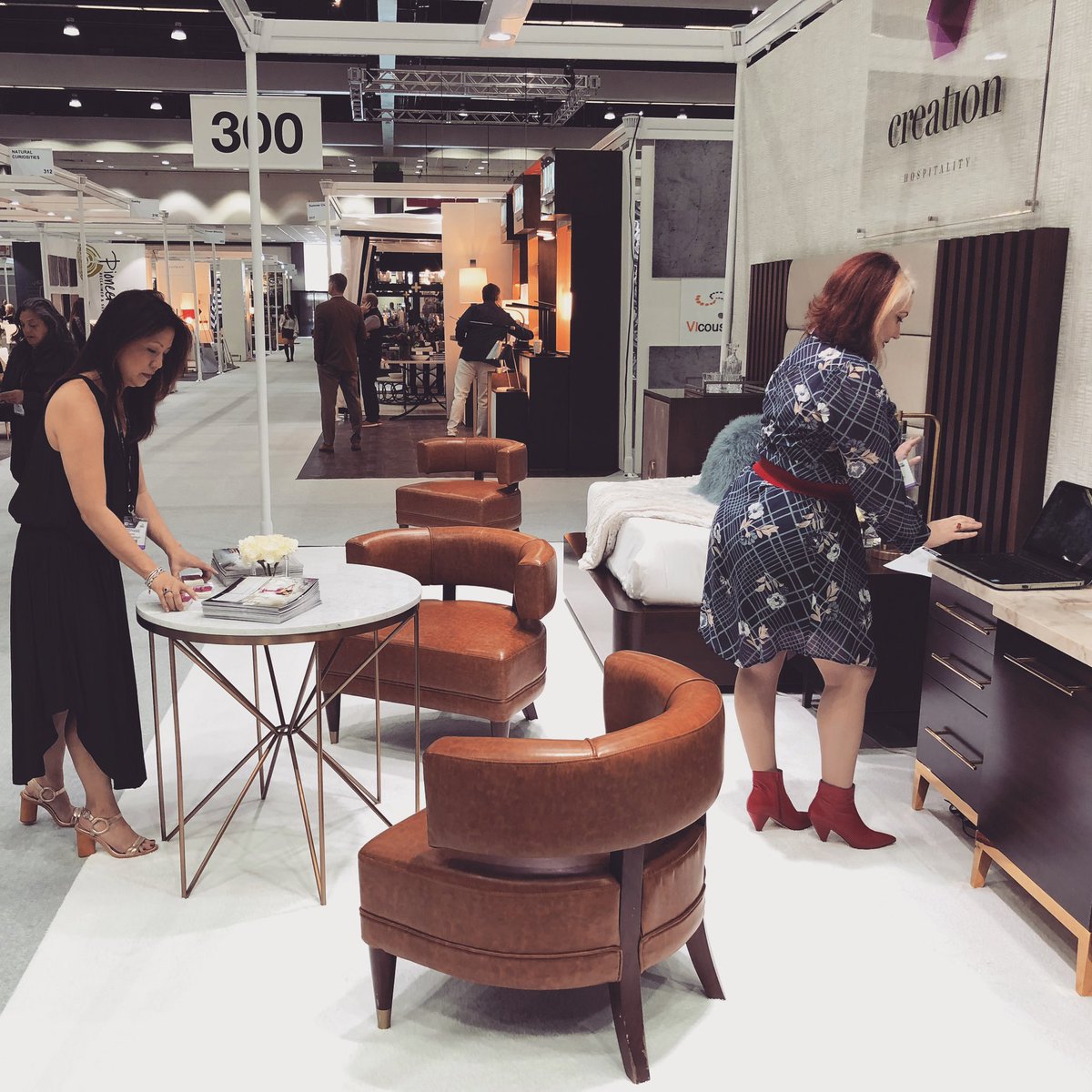 Creation_Hosp's tweet photo. We put the finishing touches on our booth @bdwestfair. Come and see us at booth 307!

#bdwest #la #bdwest2019 #supplier #wecreatehospitality #custom #furniture #hotelfurniture #design #hospitality #hospitalitydesign #decor #hoteldecor #hospitalitylife #hospitalityindustry https://t.co/GcrZuyY9rW