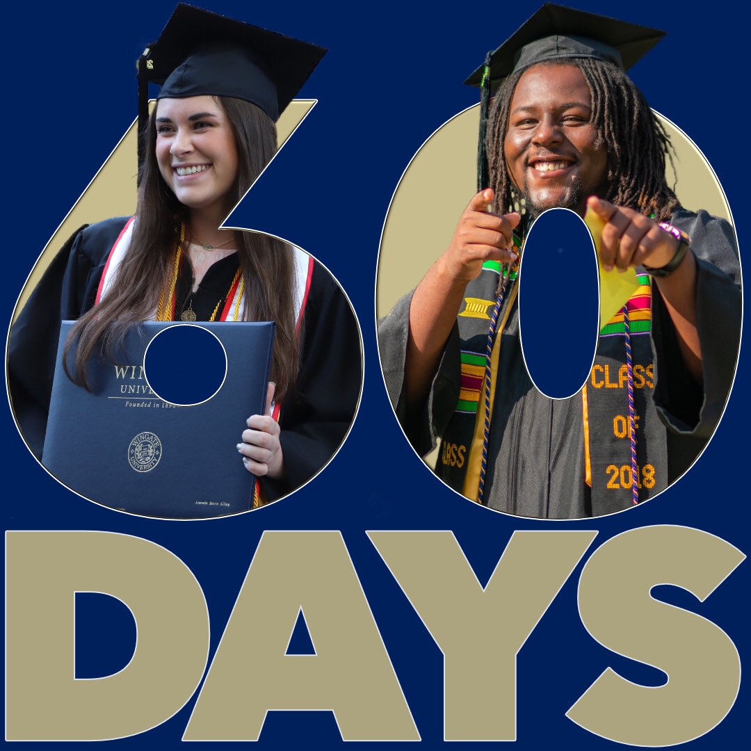 WingateUniv's tweet image. Fill in the blank if you are graduating in May.

I am __________________________ about graduating.

#Graduation2019 #FaithKnowledgeService