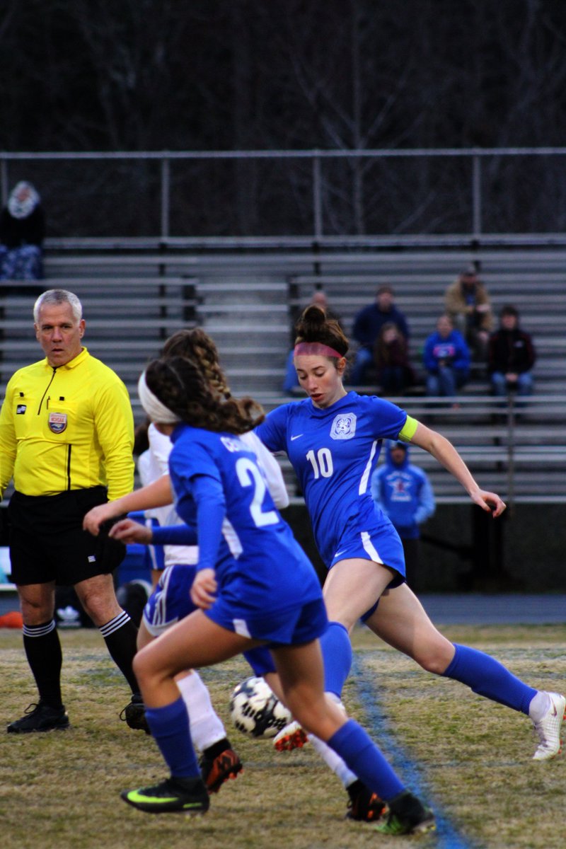 Congratulations to Morgan Hill on scoring her 100th career goal in Thursday's soccer game!
