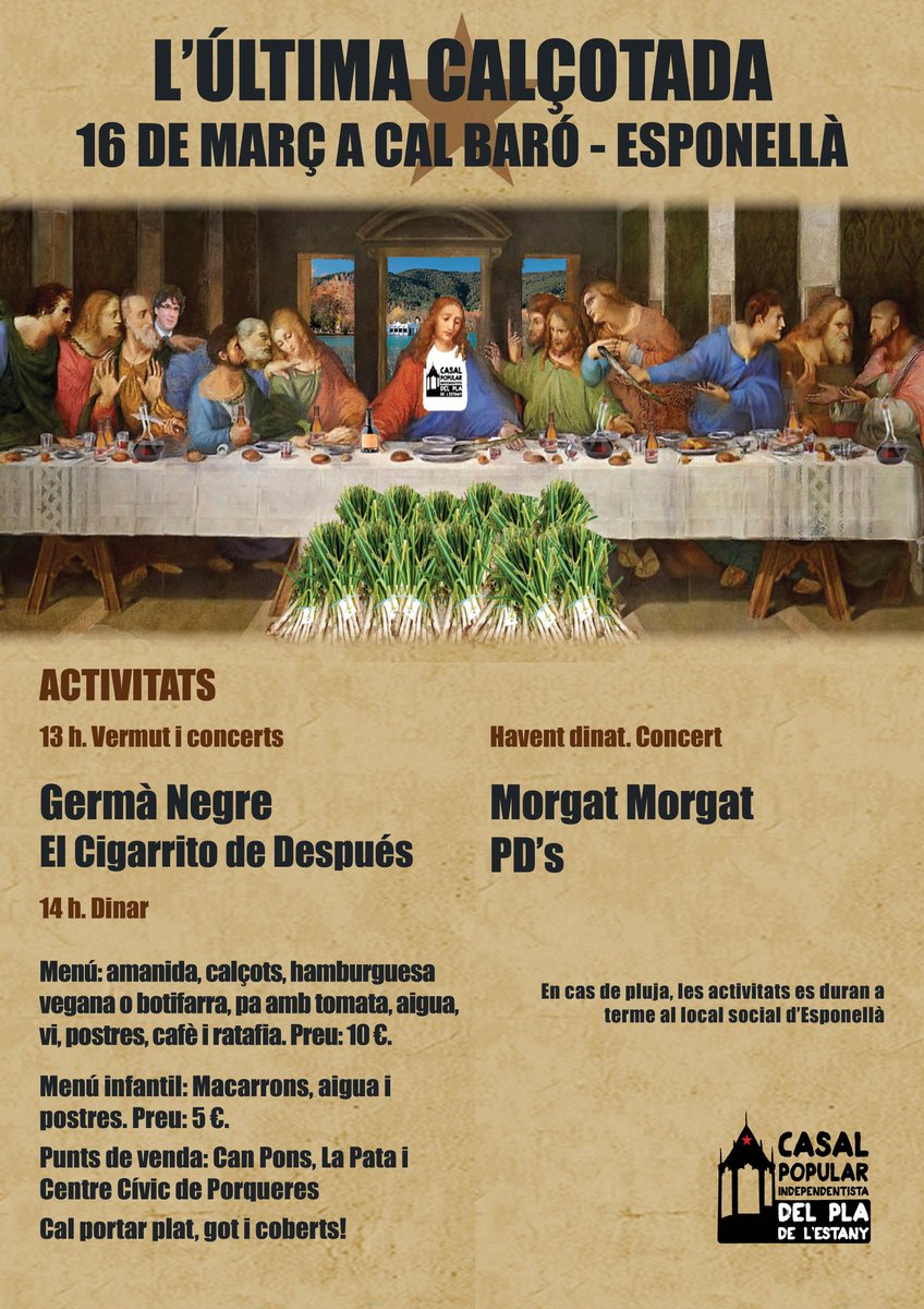 Ja teniu els tiquets? 😏