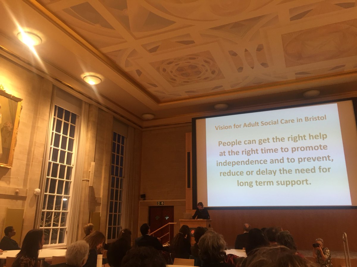 <a href="/ENIEC/">ENIEC</a> meeting Bristol. Day one is not only a warm welcome, but also a inspiring presentation about adult social care and age friendly city. #inspiring #socialwork #communitybuilding #healthcare <a href="/HaagsOntmoeten/">Haags Ontmoeten</a>