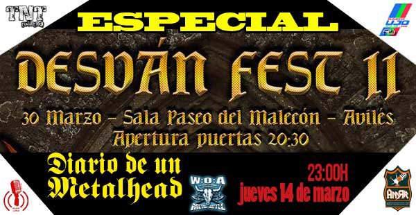 Especial <a href="/Desvan_rock/">El Desván del Rock</a> Fest II mañana jueves.
