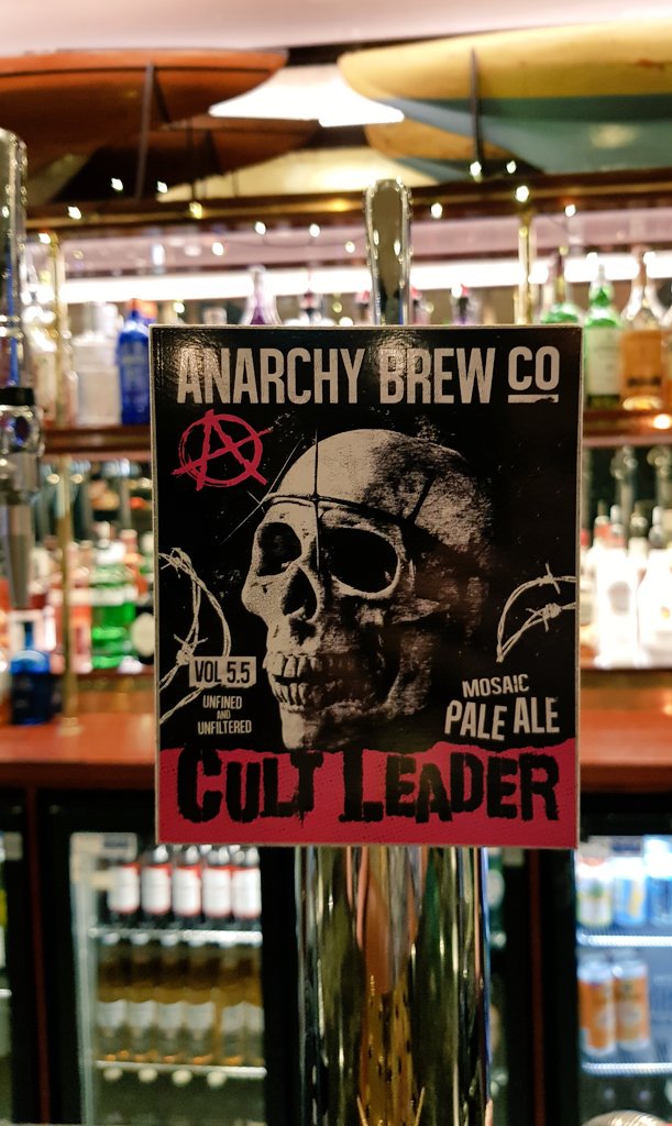 On keg....@AlmastyBrewCo DDH Citra 4% and @AnarchyBrewCo Cult Leader 5.5%