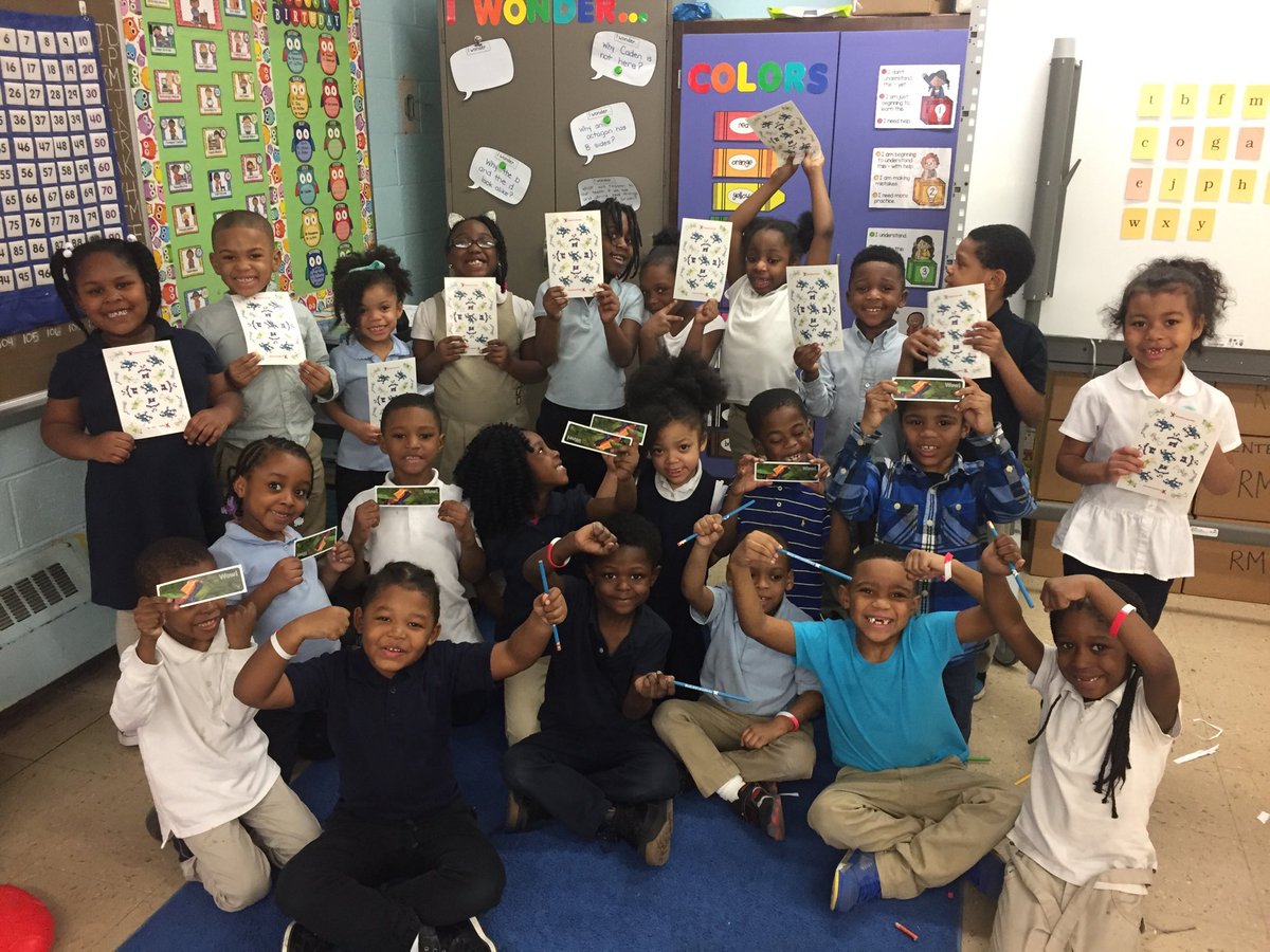 TeamBEAM2's tweet photo. Sunbeam Kindergarteners win Readers of the Month for February. @ImagineLearning @CLEMetroSchools @EricGordon_CEO https://t.co/jYdJwhpg8U