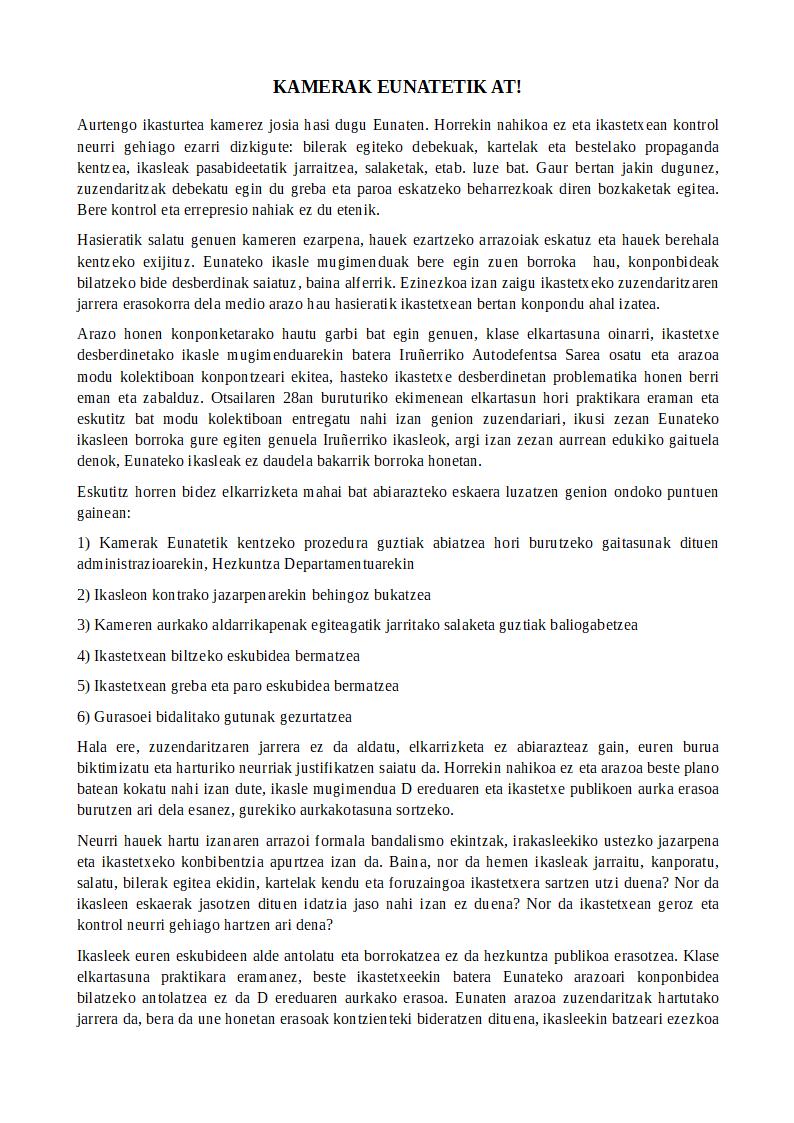 IrunerriaIAS's tweet photo. ⬇️⬇️ Irakurketa⬇️⬇️ https://t.co/RSBgPJ0kUL