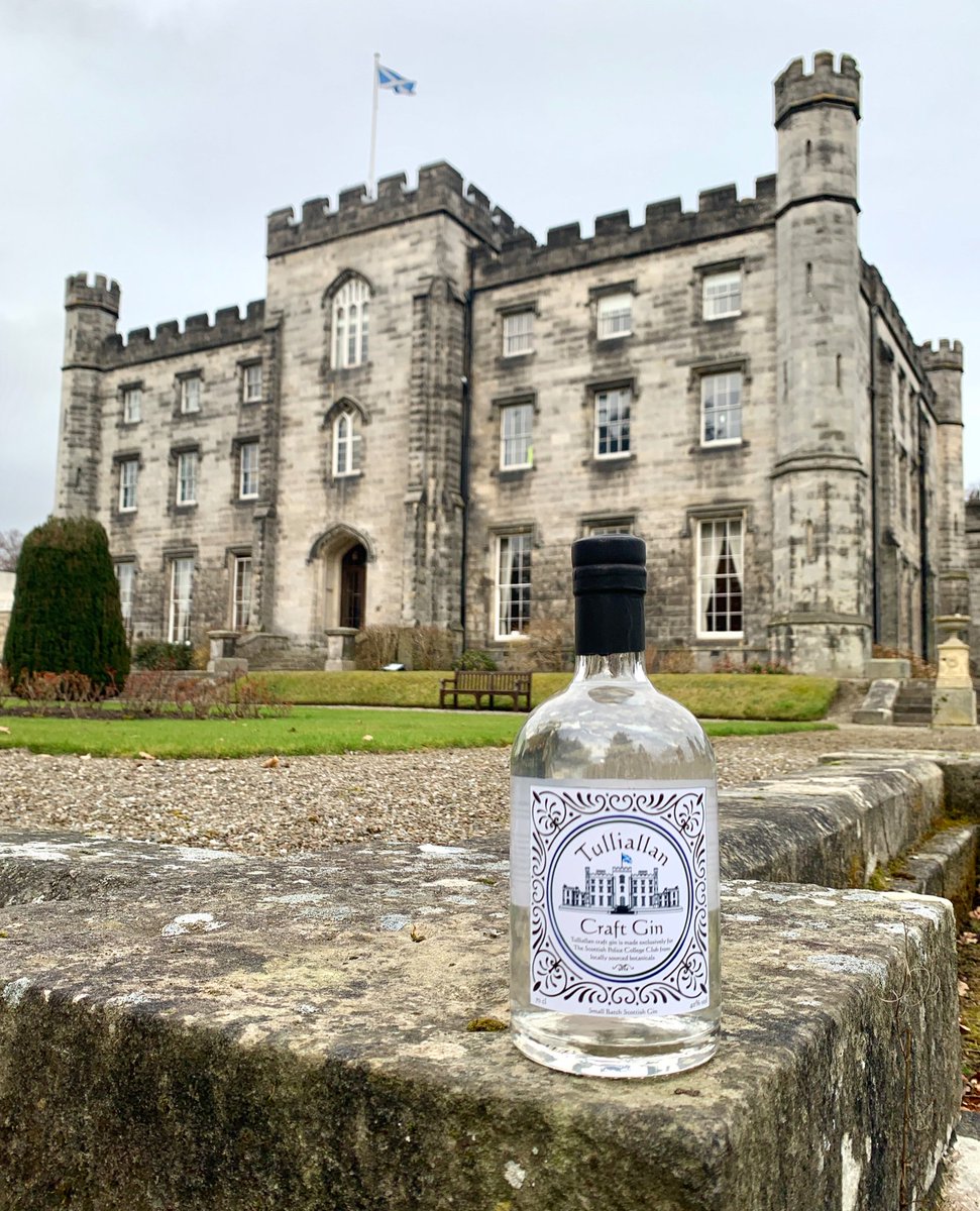 What can we say, our members do like Gin.  In our search for one Tulliallan Gin we have ended up with two fab Gins for our visitors, staff, students and guests to take home with them and enjoy them with their family. This small batch Gin is supplied to us by <a href="/ScotCrest/">ScotCrest</a>.