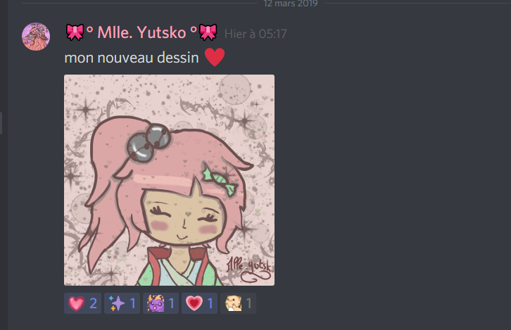 KokolandDiscord's tweet photo. Dessin réalisé par notre Yuyu d'amour ♥ @Mlle_Yutsko  #dessin #discord #artiste #digitalart #art #chibi https://t.co/njdaqwsT0k