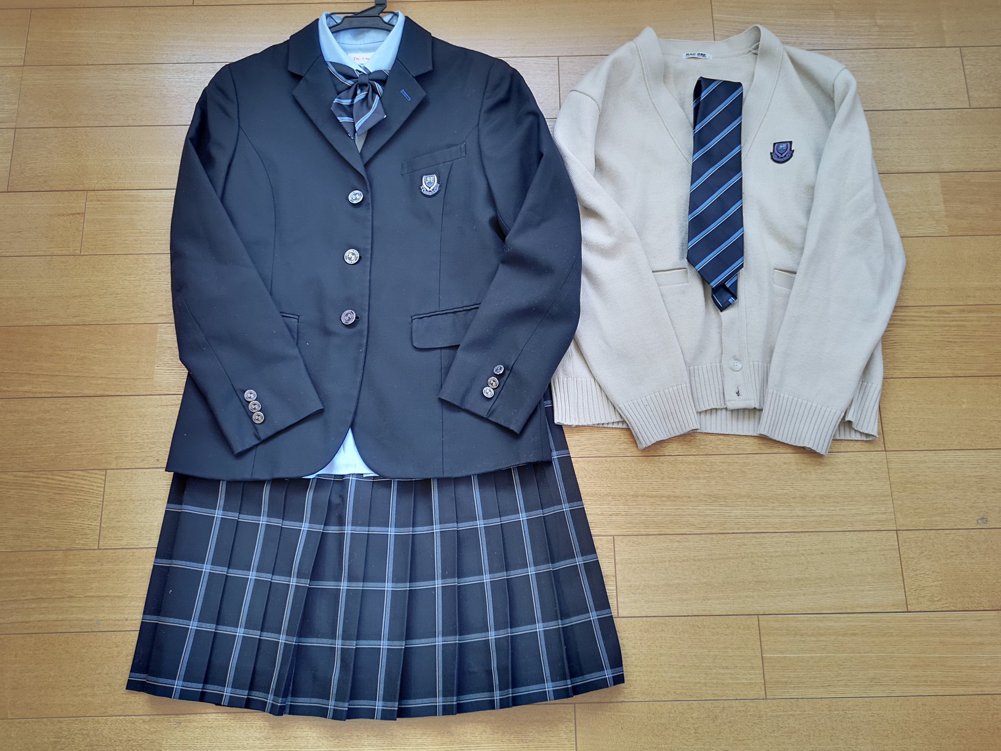 札幌新陽高校男子制服一式