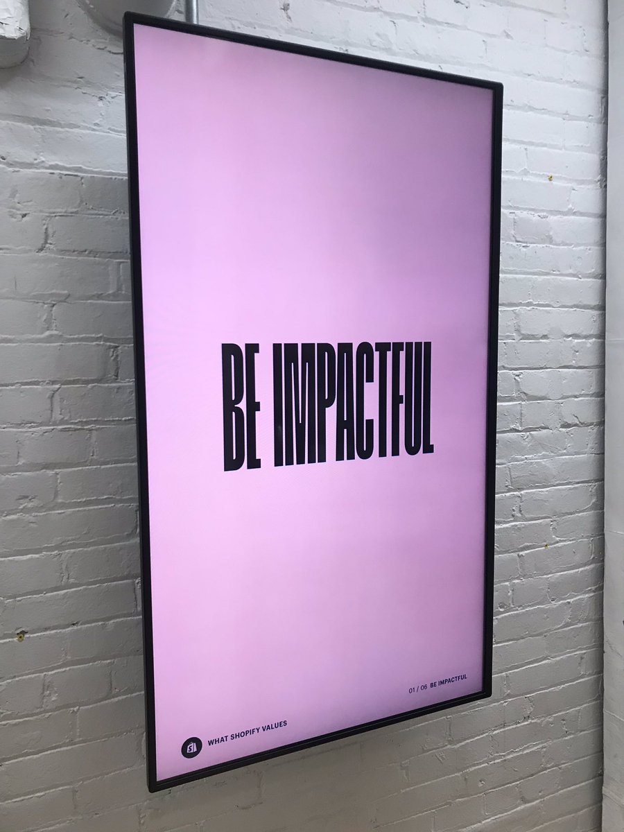 SOVICreative's tweet photo. Some inspiration at @Shopify
#ShopifyMeetupTO ✨💫 https://t.co/7GfLmAXJCS