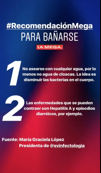 LaMega107's tweet photo. María Gabriela López, Presidenta del @svinfectologia, nos recomendó seguir estos pasos para purificar el agua y hacerla potable. 💦

#RecomendacionMega https://t.co/ABMySkWji2