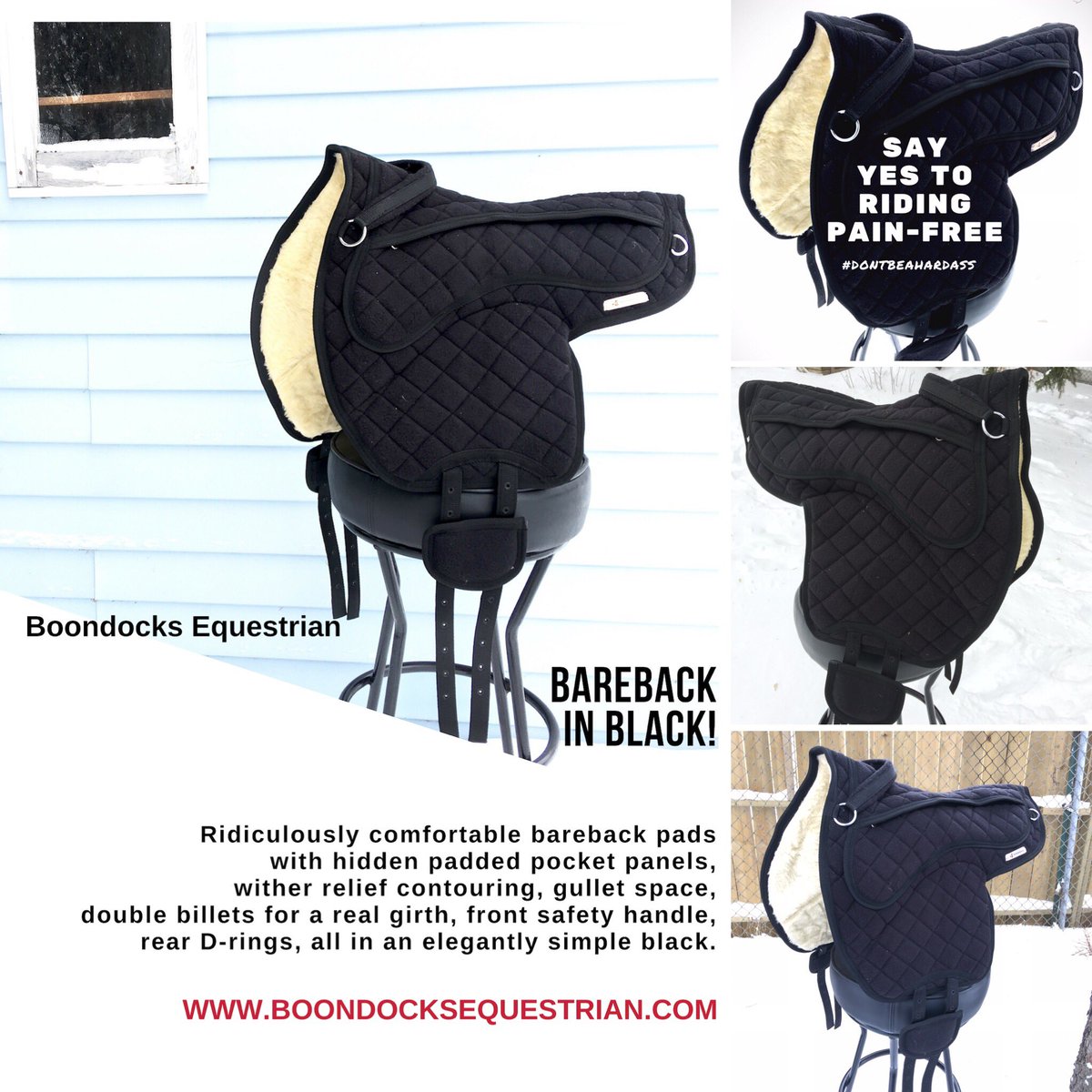2 black ones left in stock! boondocksequestrian.com