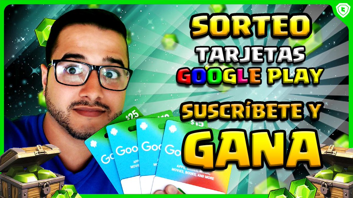 MEGA SORTEO de TARJETA GOOGLE PLAY $15 😍⚡️‼️

SOLO SUSCRIBETE Y COMENTA, FACILITO 😋‼️

Se Agradece Like ❤️ y RT 🔁 Por Favor‼️

<a href="/THEFOXHOUNDCLAN/">🅵🅾🆇-🅷🅾🆄🅽🅳 🦊</a> <a href="/DW2COC/">Death Warriors</a> <a href="/THE_WARIMBEROS/">THE WARIMBEROS</a> <a href="/hybrid_legends/">HYBRID LEGENDS</a> <a href="/MasacuataLa/">La Masacuata 3000</a> <a href="/Ck_Peru/">Ck Perú</a> <a href="/OficialEon/">EoN Oficial</a> <a href="/ActivosTopVzla/">ActivosTopVzla</a> <a href="/CocTorneo/">Torneo Panamericano COC</a> <a href="/TorneoOf/">Torneo PoPe League of Legends</a> <a href="/ClasherQueens/">World Clasher Queens</a>