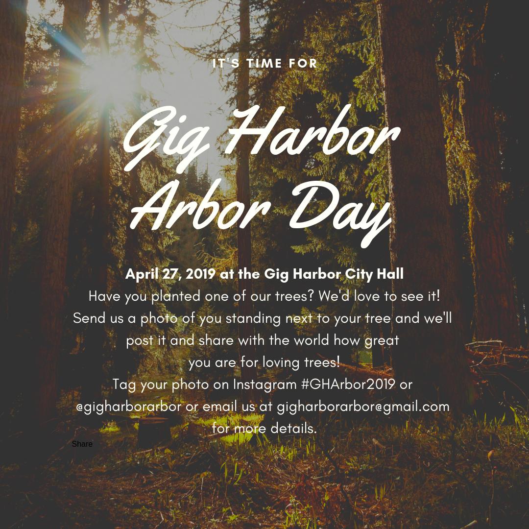 Gig Harbor Arbor Day (@gigharborarbor) on Twitter photo 