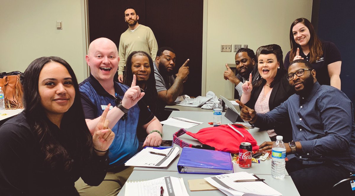 Learning from the best to achieve success at our monthly NC managers meeting! So thankful for the company we work for and all they do for us. #attportables #thebestofthebest #ironsharpensiron