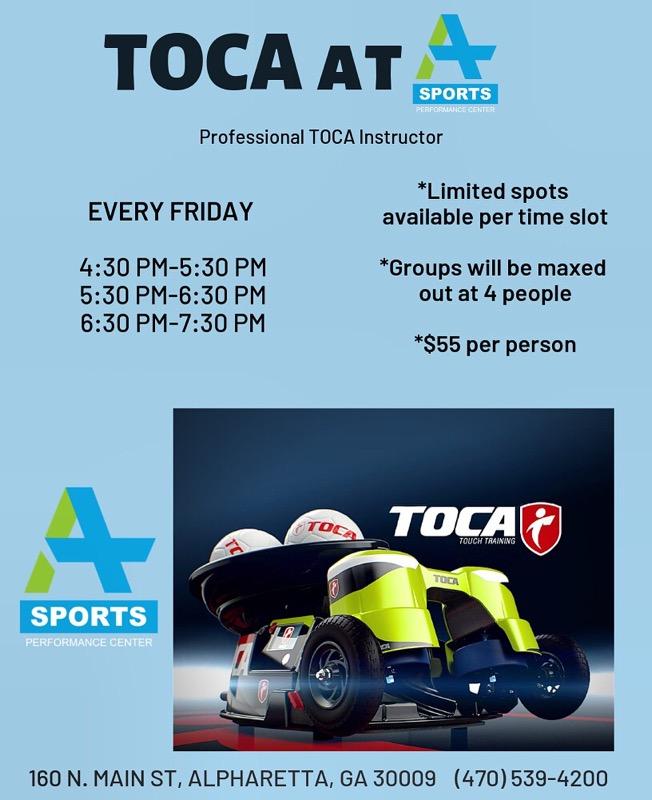 aplusports's tweet photo. See you Friday for some TOCA https://t.co/ZJFusatDIL