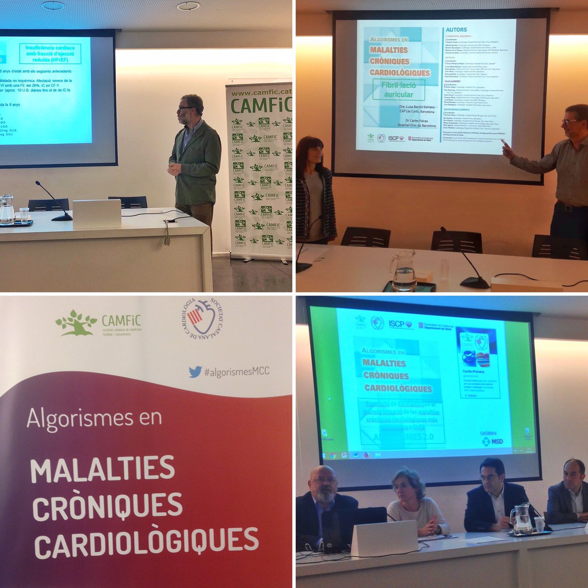 catcardiocamfic's tweet photo. Presentació de casos clínics sobre maneig compartit cardio-primària en insuficiencia cardíaca i fibril.lació auricular, com tret de sortida del projecte #algorismesMCC @Dr_Manito @CarlesFalces @rfreixap @cardioantonio @mardomingo10 @amparomenag @A_SisoAlmirall @catcardio @CAMFiC https://t.co/n4UF7ZIyG2