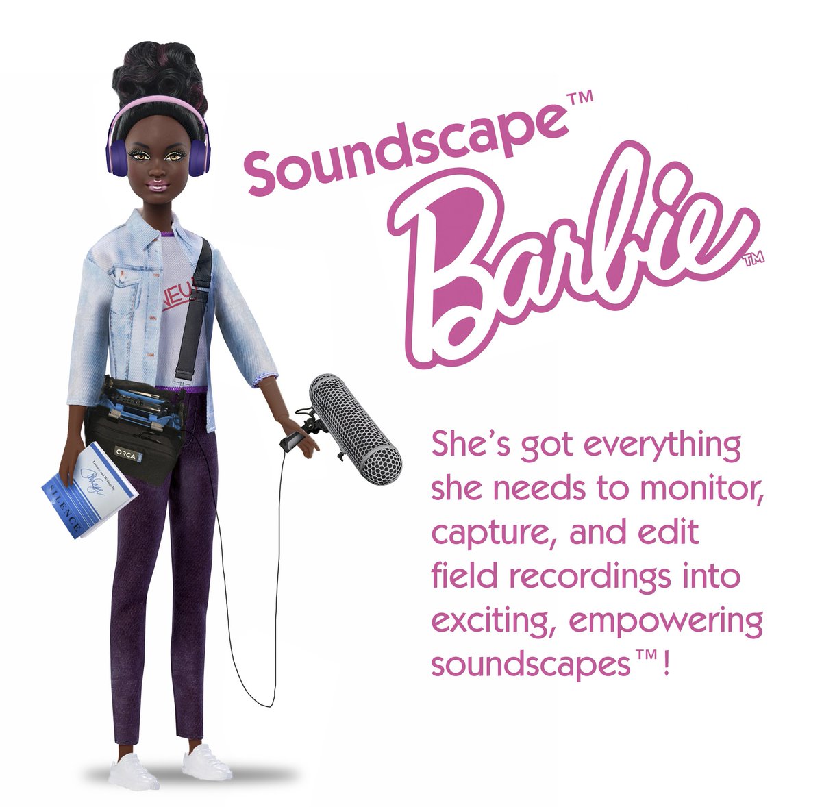 museumsound's tweet photo. (1/2) Are you a fan of Soundscape™ Barbie® but want to see her slightly more diversified? Then look no further...we've got five new versions of her for you to check out! #Barbie60 #Barbie #barbiedoll #SoundscapeBarbie https://t.co/cLVFJ38wac
