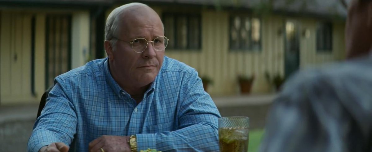 Super8cinema's tweet photo. 21. VICE de Adam McKay (2018)
Una edición y un humor sagaz y renovador. Pero Adam Kay insiste en mostrarnos lo ignorantes que somos y lo culpables de la maldad del mundo. Es fuerte y pretencioso. A veces necesario. A veces si la película no vale la pena, molesta. Bale la rompe. https://t.co/LxKGDSOdh2