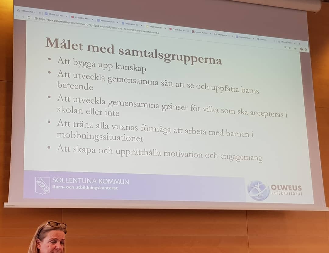 Brages Olweus samtalsledare var på en inspirationsträff tillsammans med andra samtalsledare från andra skolor. Så intressant och lärorikt att utbyta erfarenheter! Tack <a href="/marliLindstrom/">Marie Lindström</a>  och Katja Lagerbäck för en inspirerande och lärorik eftermiddag! #brage #solskol #Olweus