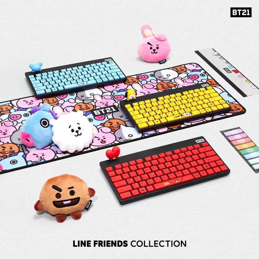 LINE FRIENDS COLLECTION;
Global Online Select Shop
is now open!

BT21 desk accessories set is available in limited quantities only for today!

Visit now>
lin.ee/7gu6h9I

#BT21 #LINEFRIENDSCOLLECTION #GrandOpening #DeskAccessies #Limited #Todayonly