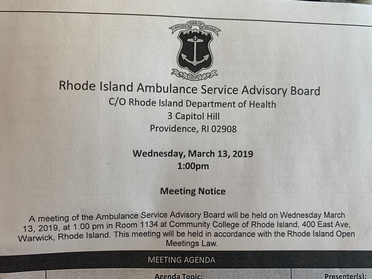 BIG NEWS: Today #RhodeIsland Ambulance Service Advisory Board again bent the needle and put #patientsfirst. #EMS can now transport LAMS 4/5 #stroke patients to #CSC *regardless of transport time* (30’ limit removed). #rightplacefirstime every time. #go2CSC #leavenoELVObehind