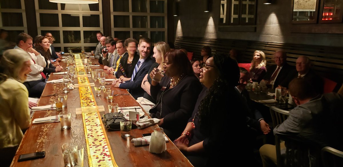 PGRelations's tweet photo. What a great showing! The Joint Education Dinner is always a hit! We look forward to hosting it next year. #peachtreeapproach https://t.co/IQ64f3fDT2