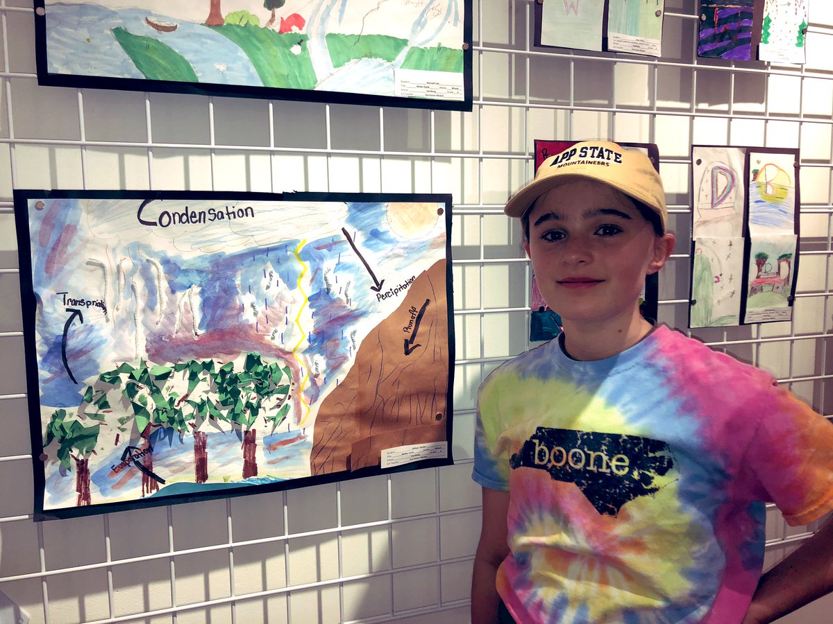 Allie’s creation on display!  Thank you <a href="/K_MickTeachArt/">Karrissian Miguel Mickel</a> for sharing your love of art to Isenberg students!
<a href="/IESGators/">Isenberg Elementary</a> <a href="/IESprincipal23/">marvin moore</a> #GoGators