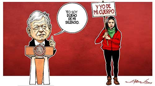 monerohernandez's tweet photo. Mi cartón de hoy en @lajornadaonline. Se llama «Sobre el aborto”: https://t.co/GHKr6gZgwX