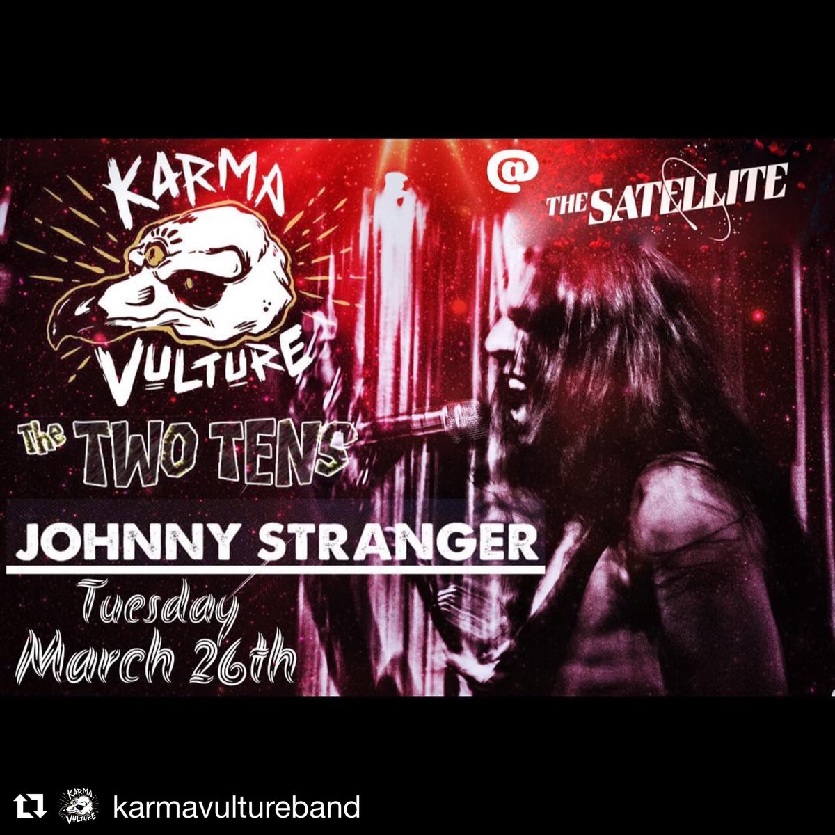 We got a show coming up on the 26th. 👹
