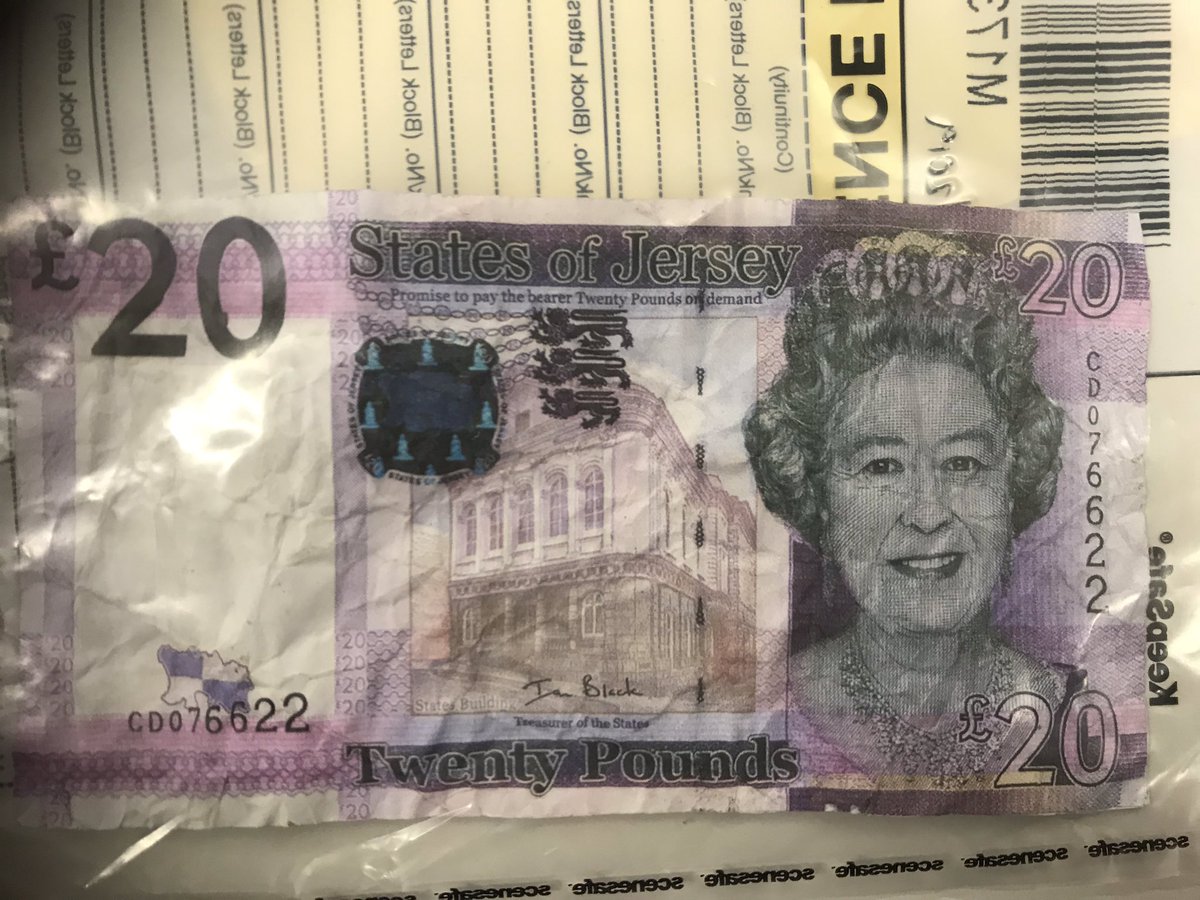 Counterfeit Currency Alert. Island 