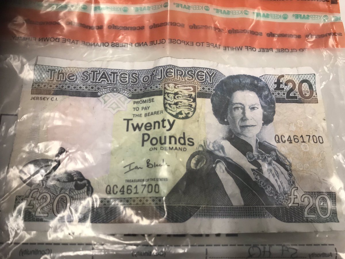 Counterfeit Currency Alert. Island 