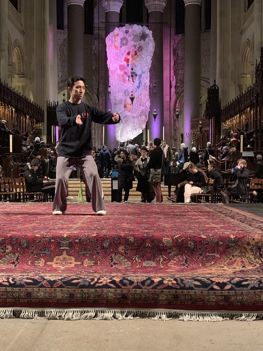 Until 11:30 pm tonight, step into St. John the Divine for an installation of Lou Rees’s guitars and amps in feedback mode by Laurie Anderson, John Zorn, Stan Harrison, Sarth Calhoun, &amp; Shahzad Ismaily