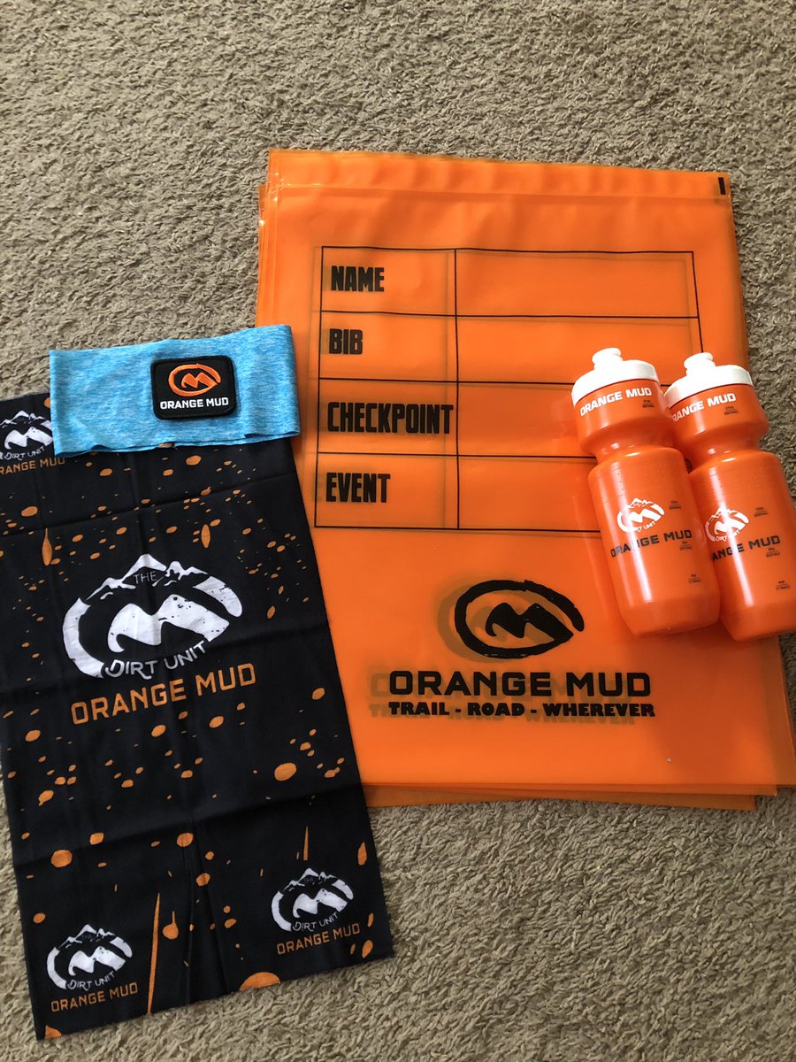 Love me some @Orangemud gear. Weather may be crap, but my mind is on some big spring races. #DirtUnit 🧡🖤