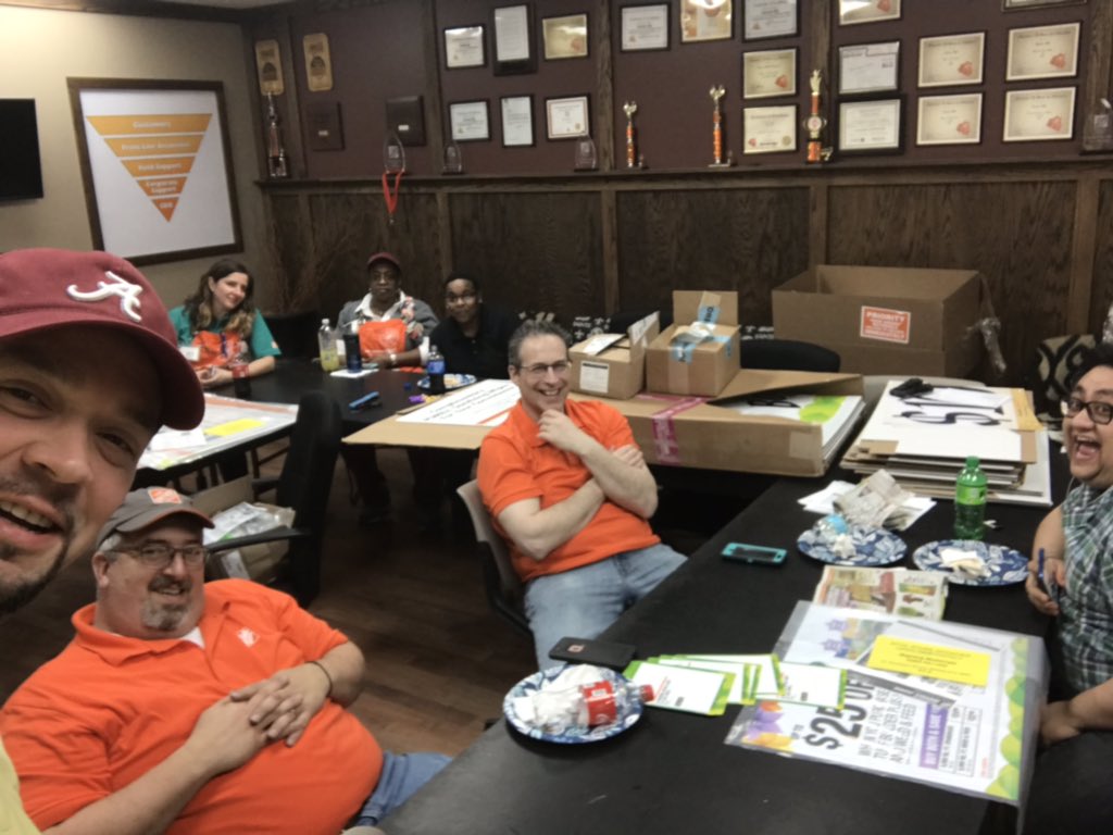 david_abernath1's tweet photo. 1st ad set of the year!  That means pizza is on the dinner menu!  Say hello to the best DH team (yes I’m biased)!  #AdSet #RiseUp @TheHOOVdepot881 @DANI_C_CLARKE @ChrisBergHD https://t.co/CJrkImkmkh