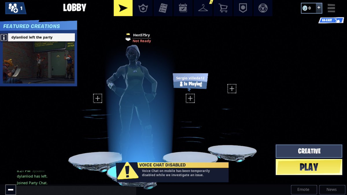 henry12marscode's tweet image. Guys have you ever seen this on fortnite? What do you think happened