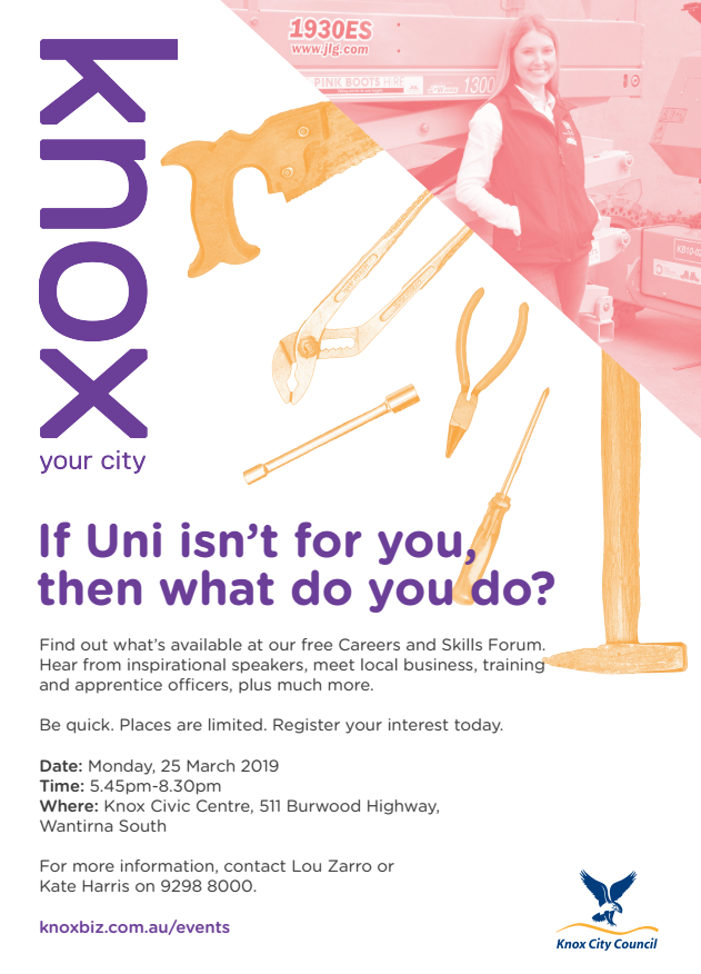 PersonnelJobs's tweet photo. When University is not right for you, what else is available?
The event features Peter Hutton and other inspirational speakers who will participate in a thought-provoking forum on work and career success. 
#develop #career #inspire https://t.co/szebl4yvCz