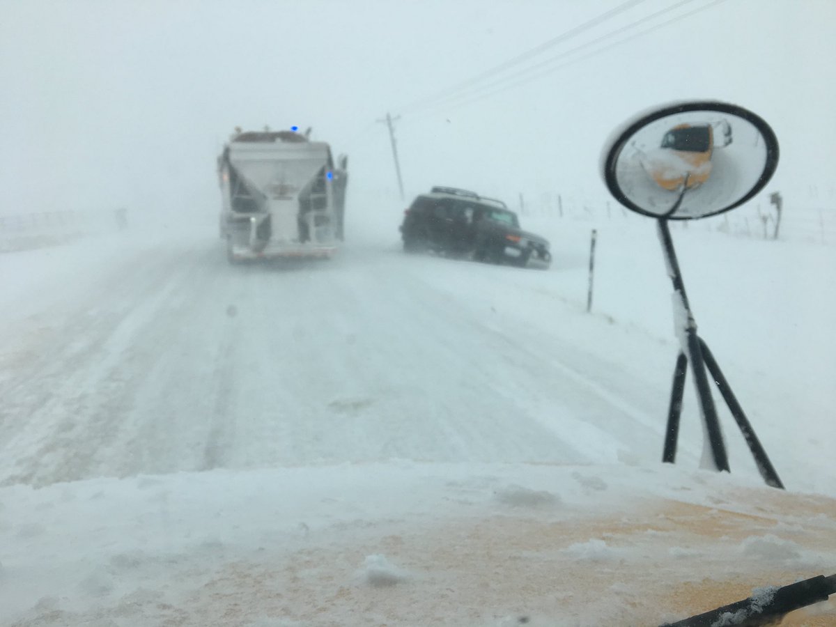 DCSD is answering the call for help. We are deploying our school buses to rescue stranded drivers on I-25, Highway 86, Highway 83, &amp; Highway 105. CDOT snow plows cleared the way for our buses. We have already rescued &amp; transported more than 100 people and will continue to do so.