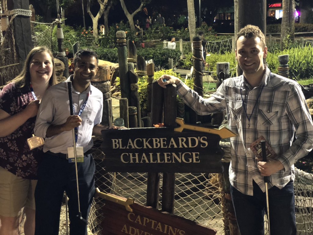 visman21's tweet image. The #kupalliative fellows are at Pirate’s Cove ready to play mini golf. Anyone from #HPM19 or #HPMClassof2019 going to challenge us? Come on out!