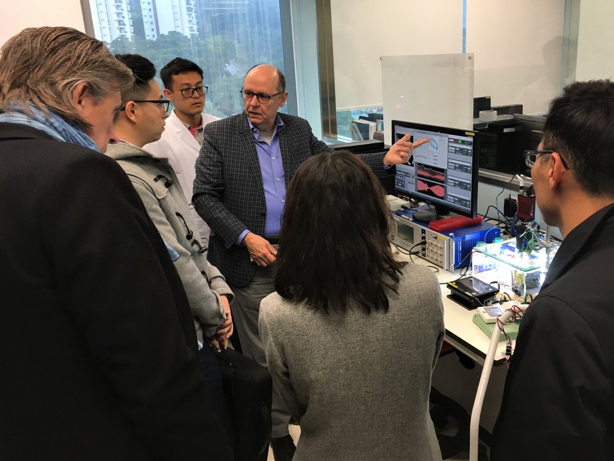 It was a pleasure hosting visitors from AstraZeneca at our Hong Kong facilities last week: Prof. Ronald Li, CEO and Founder, and Dr. Bernard Fermini, Chief R&amp;D Officer introduced to the guests our capabilities in revolutionizing #drugdiscovery using the MyHeart Platform.