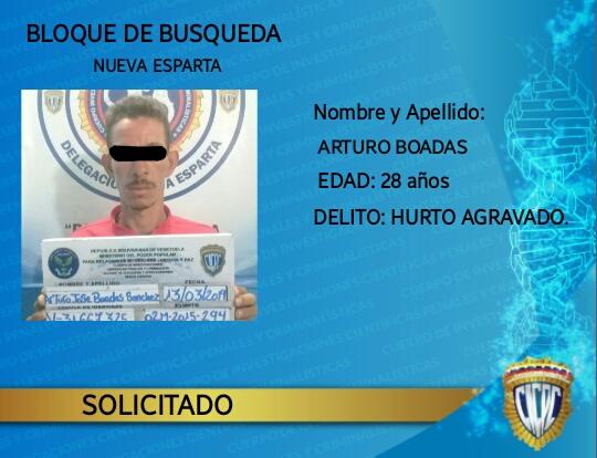 En el dia de hoy funcionarios del CICPC Bloque de Búsqueda y Aprehensión Nueva Esparta, lograron la Captura de dos ciudadanos quienes se encuentran SOLICITADOS. <a href="/DouglasRicoVzla/">Douglas Rico</a> <a href="/Carlosgarate14/">Carlos Gárate</a>