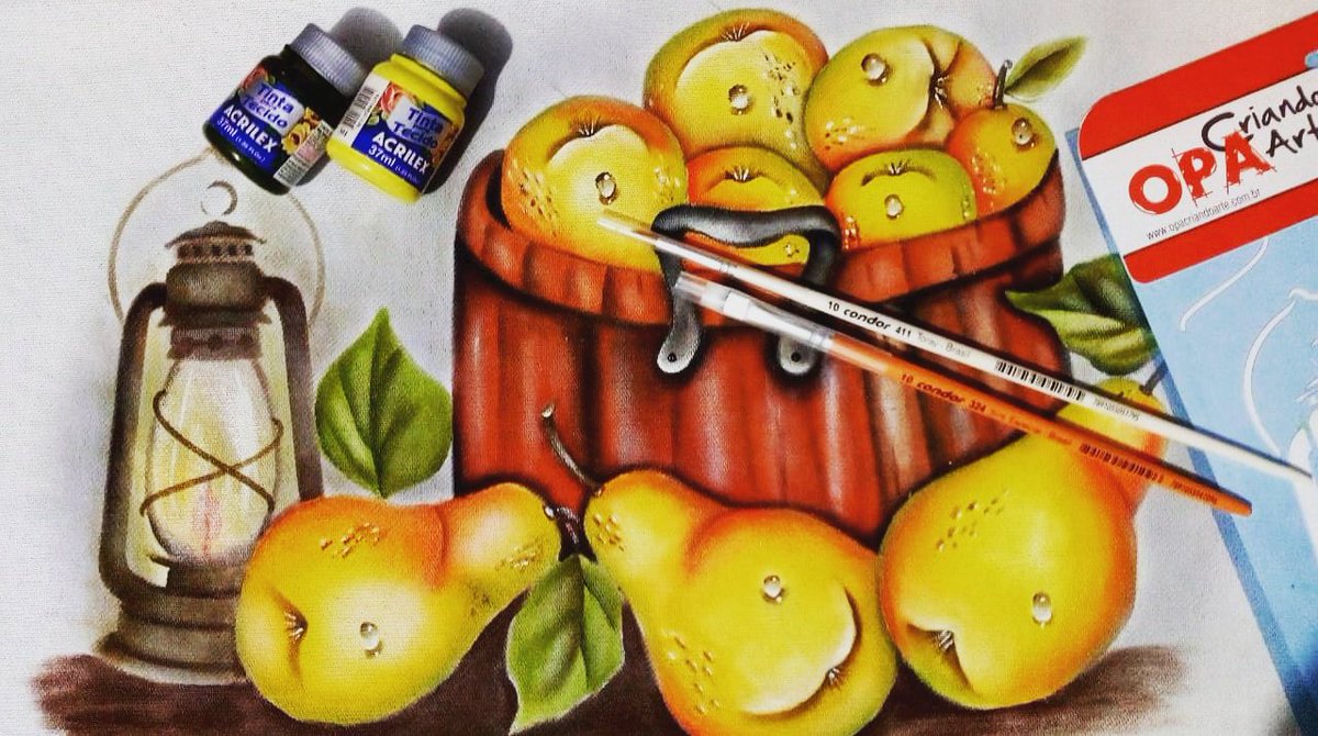 PazziniKarina's tweet photo. Pintura em tecido peras.🍐🍐
#acrilex_oficial #radaracrilex #opacriandoarte #artesanato #condorpinceis 
@AcrilexBrasil @opacriandoarte @mundocondor https://t.co/kKZo6pZ5y3