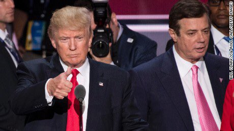 bekinddotcom's tweet photo. Only news that matter:

@POTUS former campaign chair was sentenced to a total of 7.5 years in federal prison for a decades worth of financial and lobbying crimes, conspiracy and obstruction of justice. 

And @housegop @SenateGOP continue to support conman @realDonaldTrump #Maddow https://t.co/cIAsuDafar