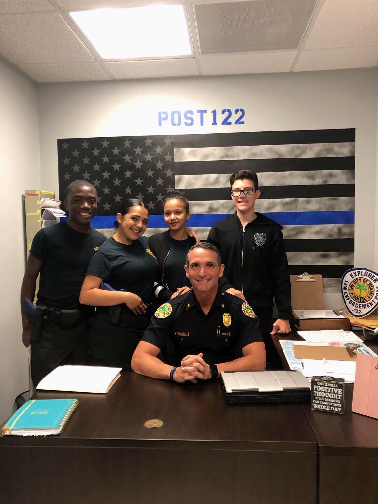 AlbertGuerraMPD's tweet image. It never ceases to amaze me of what a great group of young adults we have in our Police Explore program. The future @MiamiPD is so solid!  @mpdpoliceexplo1 post 122 is ready for competition  @CityofMiami