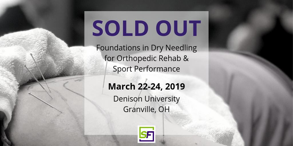 sfdryneedling's tweet photo. Sold out this morning! If you have registered for this course, we look forward to seeing you! It’s going to be great! If you’re looking to register for a dry needling course visit our course schedule at https://t.co/70hhZAVTRB #structureandfunction #dryneedling https://t.co/jRMd2XOLIu
