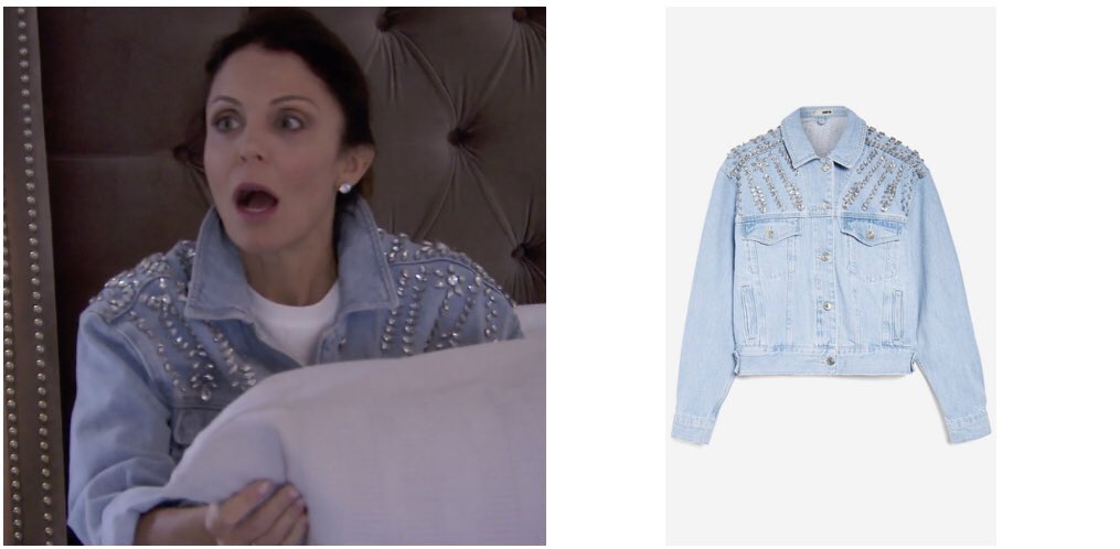 bethenny frankel jean jacket
