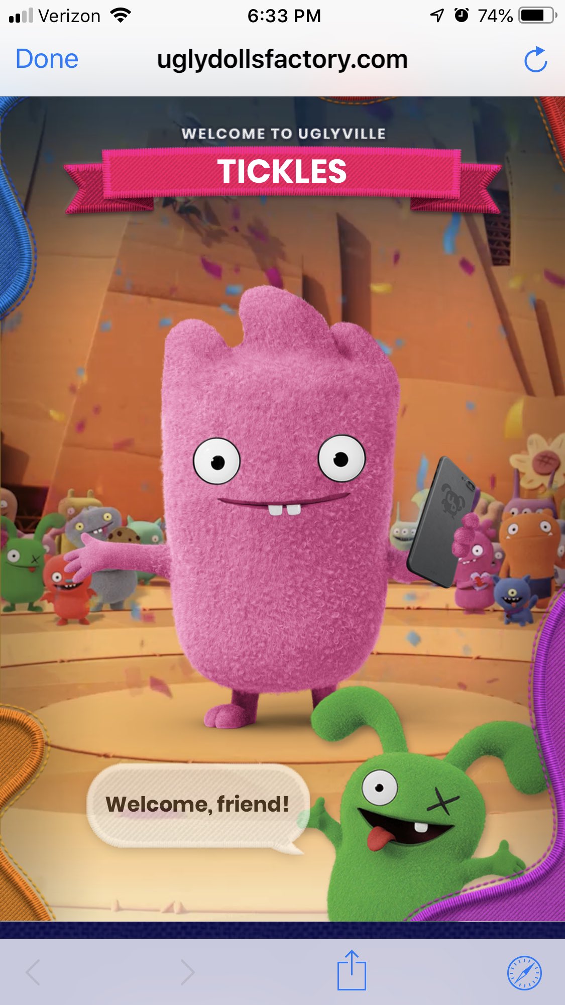 Ugly dolls music sales